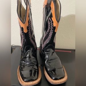 Old West Youth Boots size 035